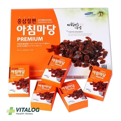 Sâm lát tẩm mật ong Achimadang - Vitalog Health - Công Ty Cổ Phần Giải Pháp Sức Khỏe Và Sắc Đẹp Thành Lộc